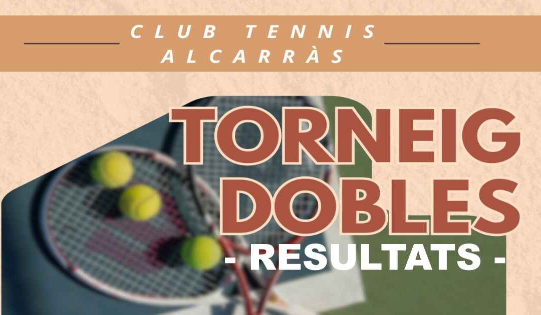 Resultats del Torneig per parelles 2026